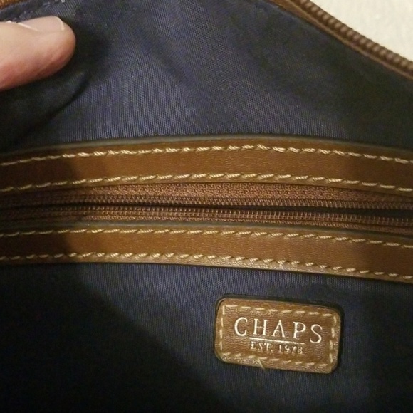 Chaps white with brown detail and buckle - Picture 5 of 7